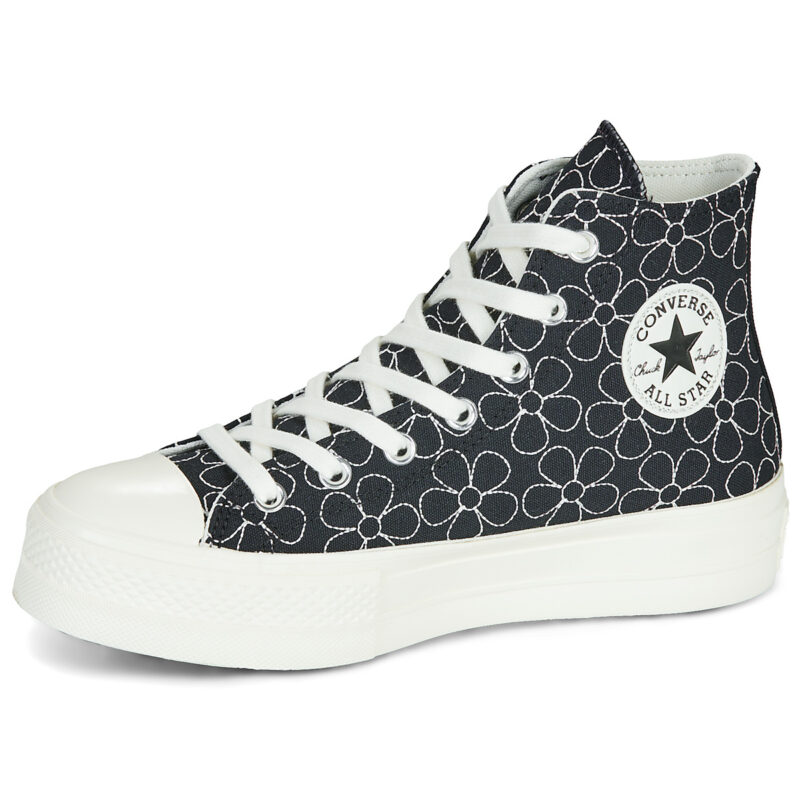 Converse Chuck Taylor All Star Lift Nero Sneakers alte Donna - 4