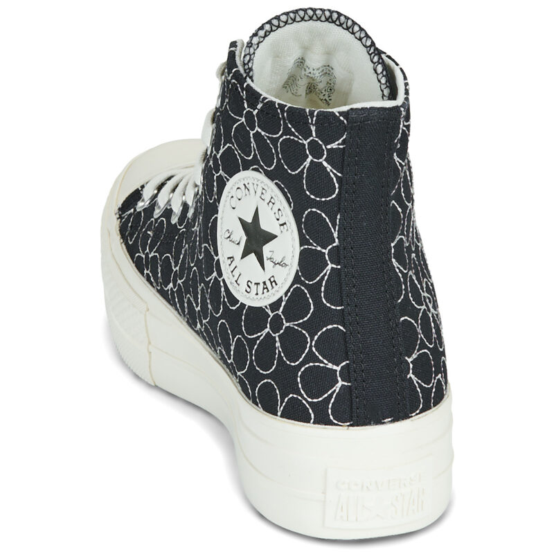 Converse Chuck Taylor All Star Lift Nero Sneakers alte Donna - 5