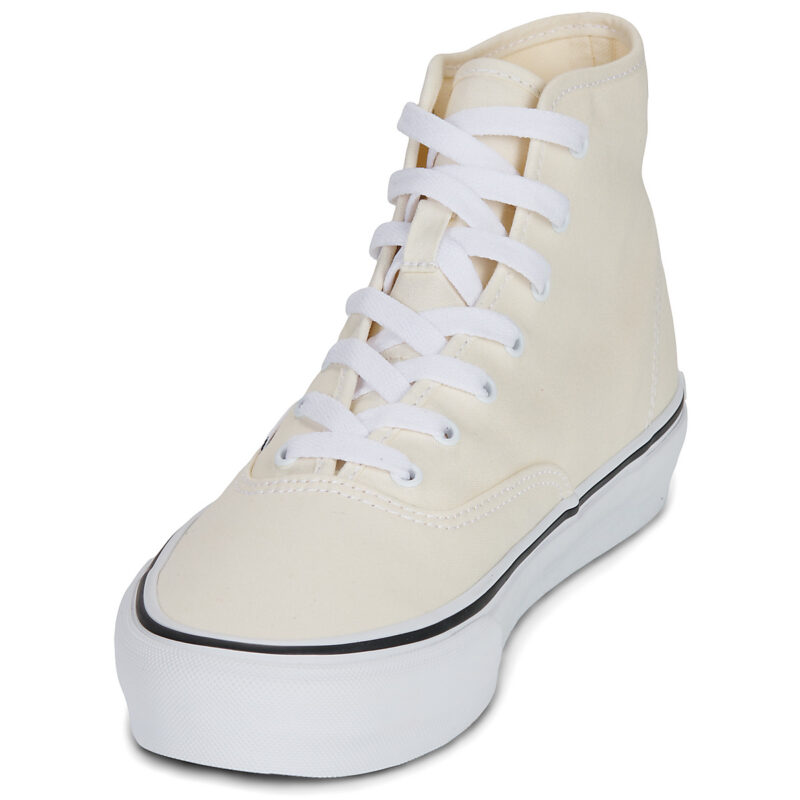 Vans Authentic Hi 2.0 Wei&szlig; - Herren-Sneaker mit hohem Schaft - Gr&ouml;&szlig;e 3