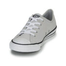 Converse CHUCK TAYLOR ALL STAR DAINTY GS CANVAS OX Grigio Sneakers basse Donna - 3
