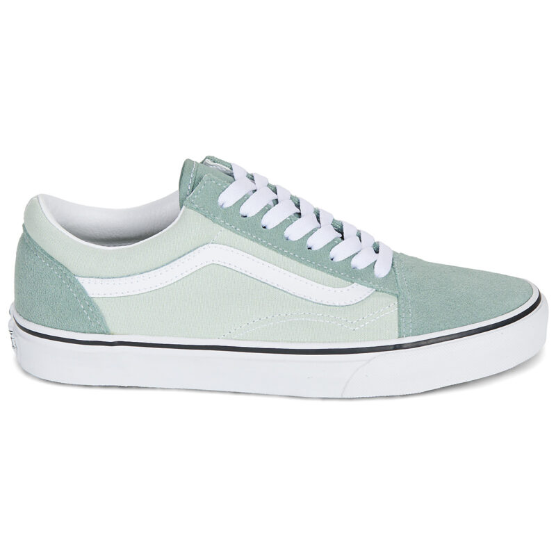 Vans Old Skool Gr&uuml;n - Herren-Sneaker - Gr&ouml;&szlig;e 2