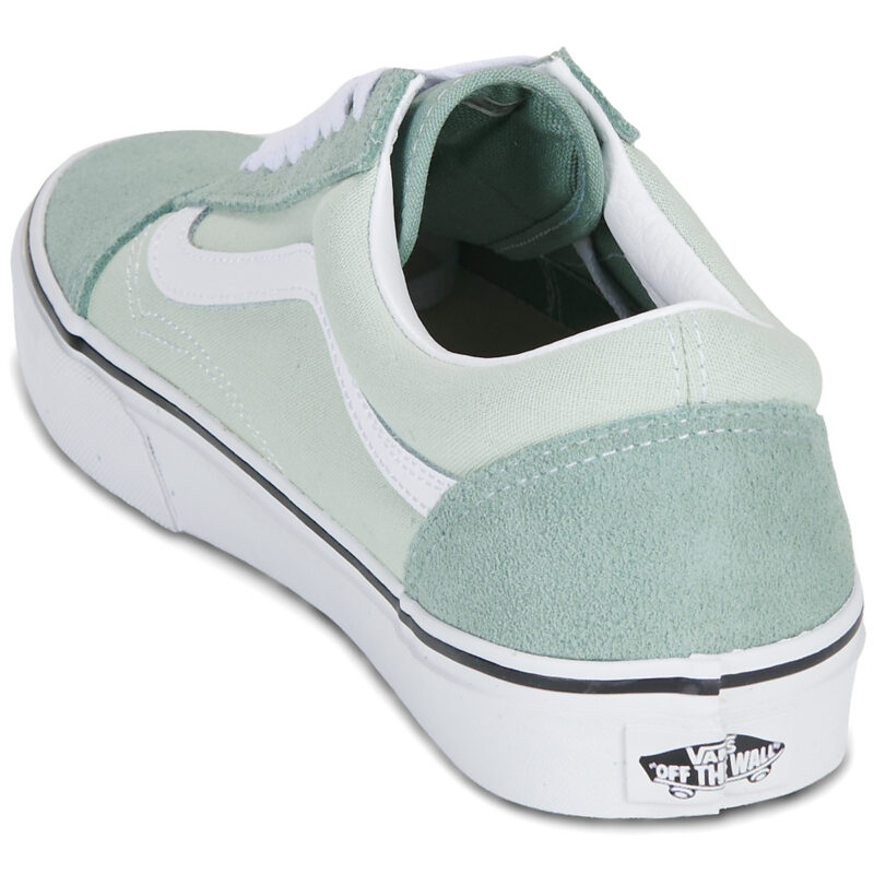 Vans Old Skool Gr&uuml;n - Herren-Sneaker - Gr&ouml;&szlig;e 5