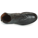 Airstep AS98 FLOWER ZIP Schwarze Damen-Ankle-Boots - Gr&ouml;&szlig;e 6
