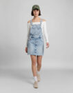 Tute / Jumpsuit Tommy Jeans DENIM DUNGAREE DRESS RWB Blu Tute / Jumpsuit Donna - 2