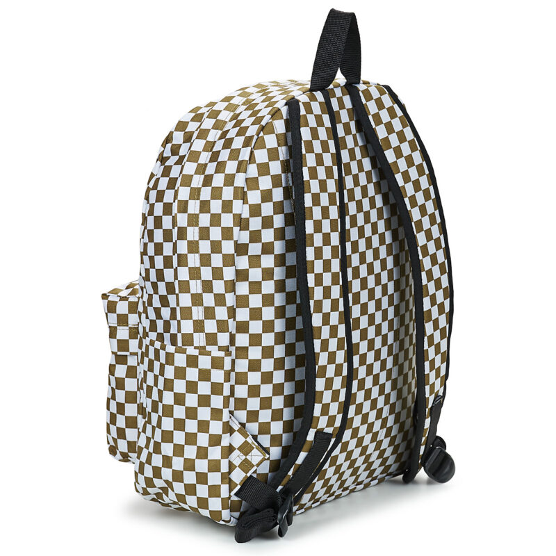 Uomo Vans OLD SKOOL CHECK BACKPACK 22L Marrone Zaino Uomo - 3