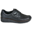 Rieker 537C0-02 Black Derby Women - 2