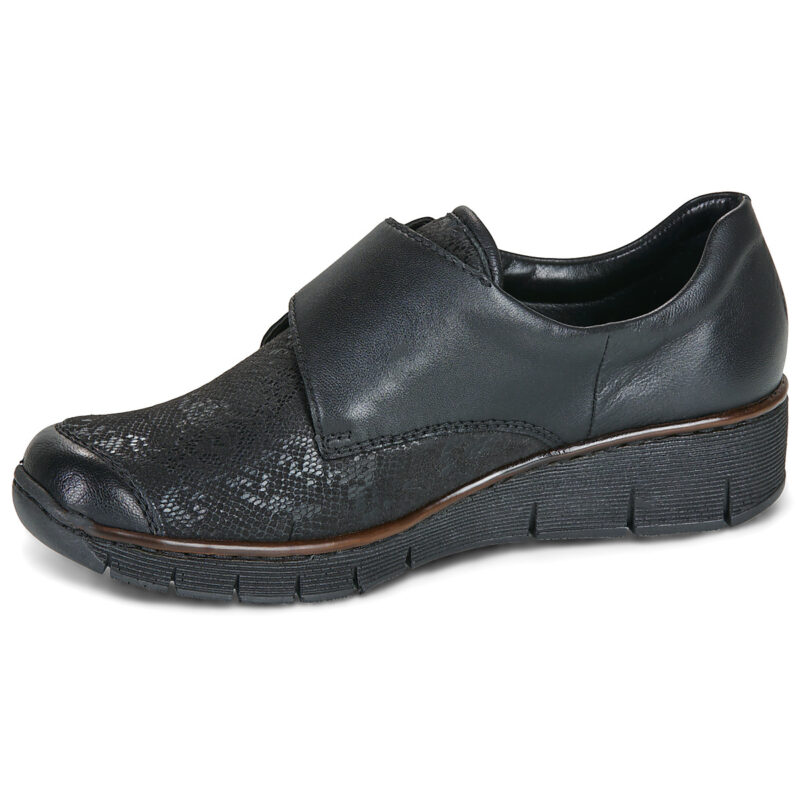 Rieker 537C0-02 Black Derby Women - 4