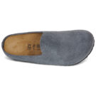 BIRKENSTOCK Amsterdam Suede / Charcoal / Stretto Grigio Zoccoli Donna - 6