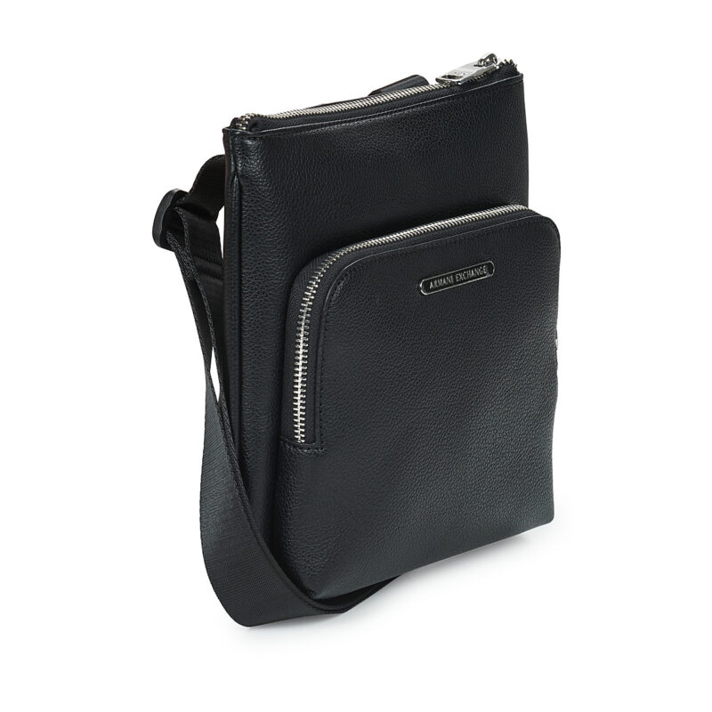 Armani Exchange OKINAWA FLAT CROSSBODY Nero Borse Shopping Uomo - 2