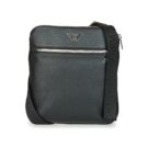 Emporio Armani BUSINESS FLAT MESSENGER BAG Nero Borse Shopping Uomo - 1