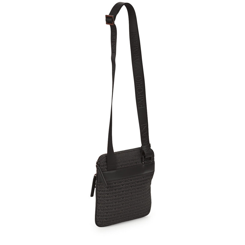 Emporio Armani MESSENGER BAG EM001780 Nero Borse Shopping Uomo - 3