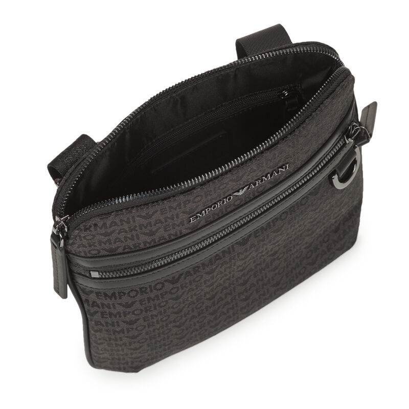 Emporio Armani MESSENGER BAG EM001780 Nero Borse Shopping Uomo - 5