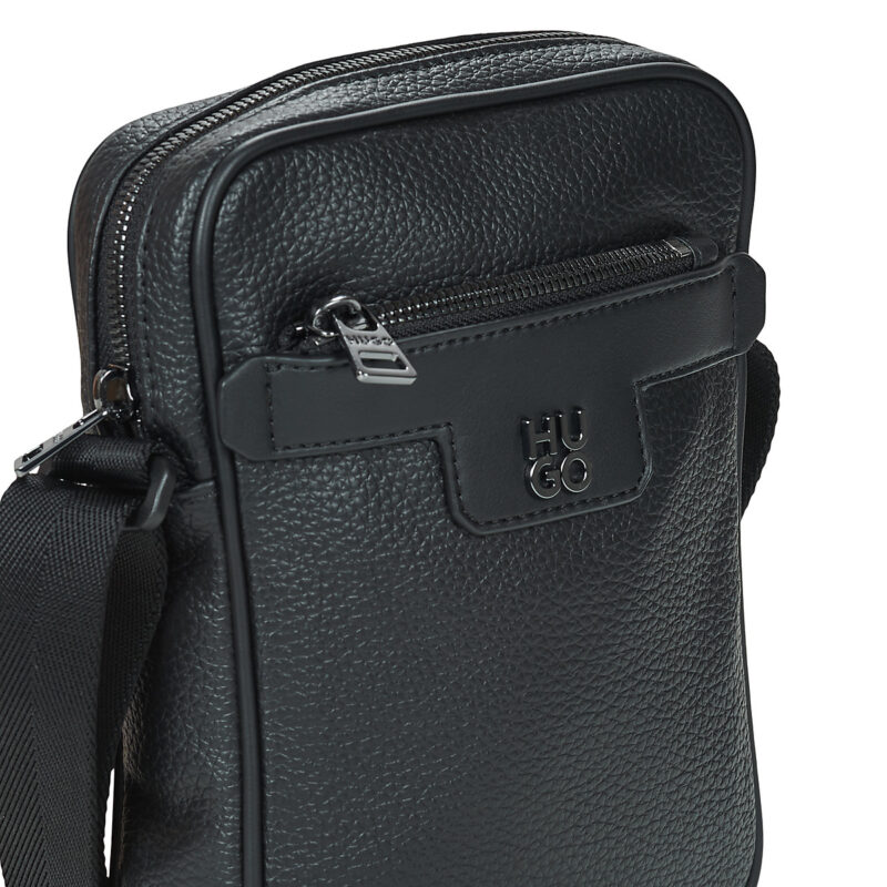 HUGO Nesh R NS Zip Nero Borse Shopping Uomo - 4