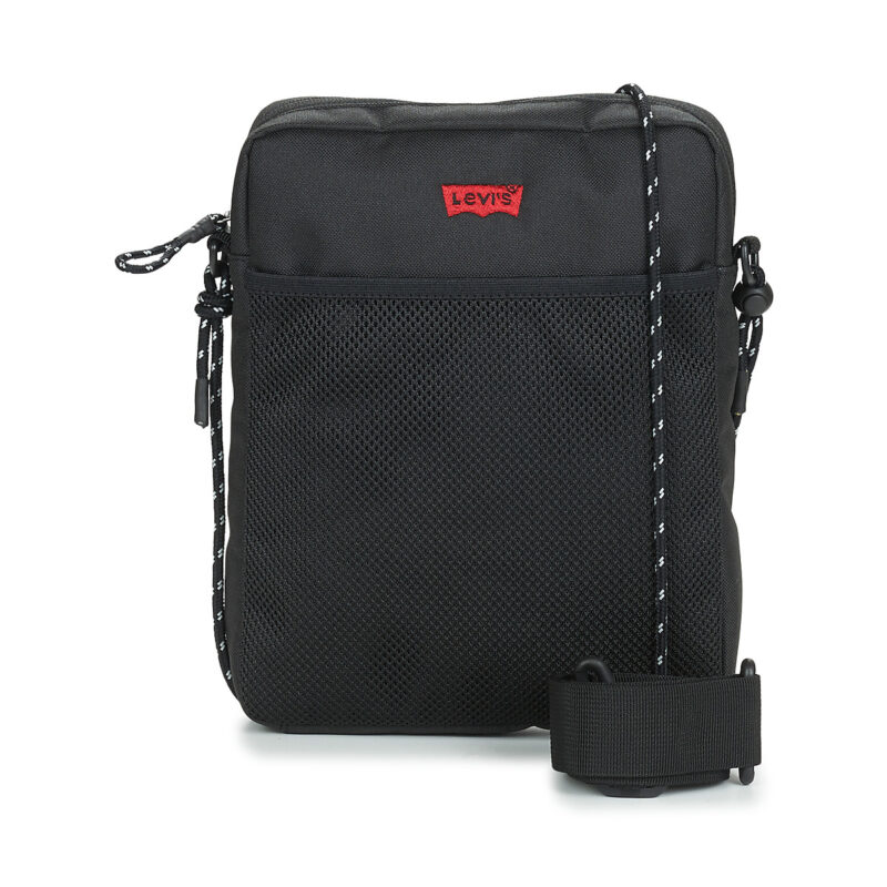 Levis DUAL STRAP NORTH-SOUTH CROSSBODY Nero Borse Shopping Uomo - 4
