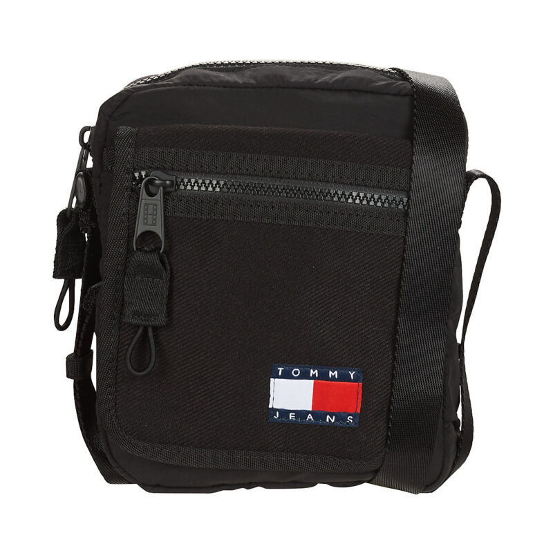 Tommy Jeans TJM MISSION REPORTER Black Men's Shopping Bags - 1