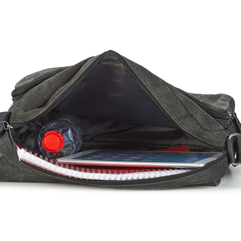 Mann Katana GARRY Schwarze Herren-Satteltasche - 5