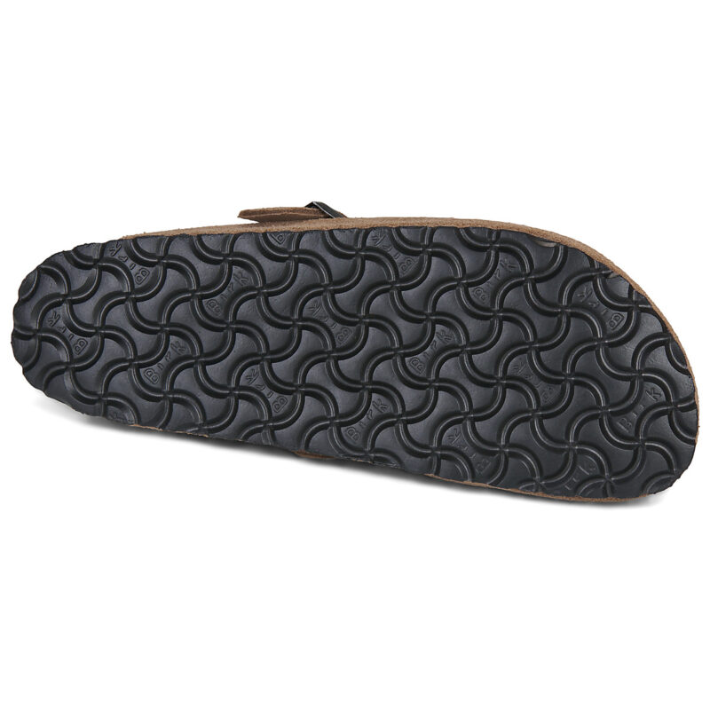 BIRKENSTOCK Boston Suede / Nero / Tea / Stretto Marrone Zoccoli Donna - 7
