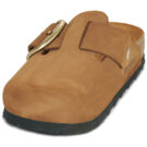 BIRKENSTOCK Boston Big Buckle Nubuck / Mink / Stretto Marrone Zoccoli Donna - 3