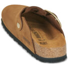 BIRKENSTOCK Boston Big Buckle Nubuck / Mink / Stretto Marrone Zoccoli Donna - 5