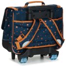 con rotelle Bambina Tann's ETOILE MARINE TROLLEY CARTABLE 38CM Blu Cartelle con rotelle Bambina - 2