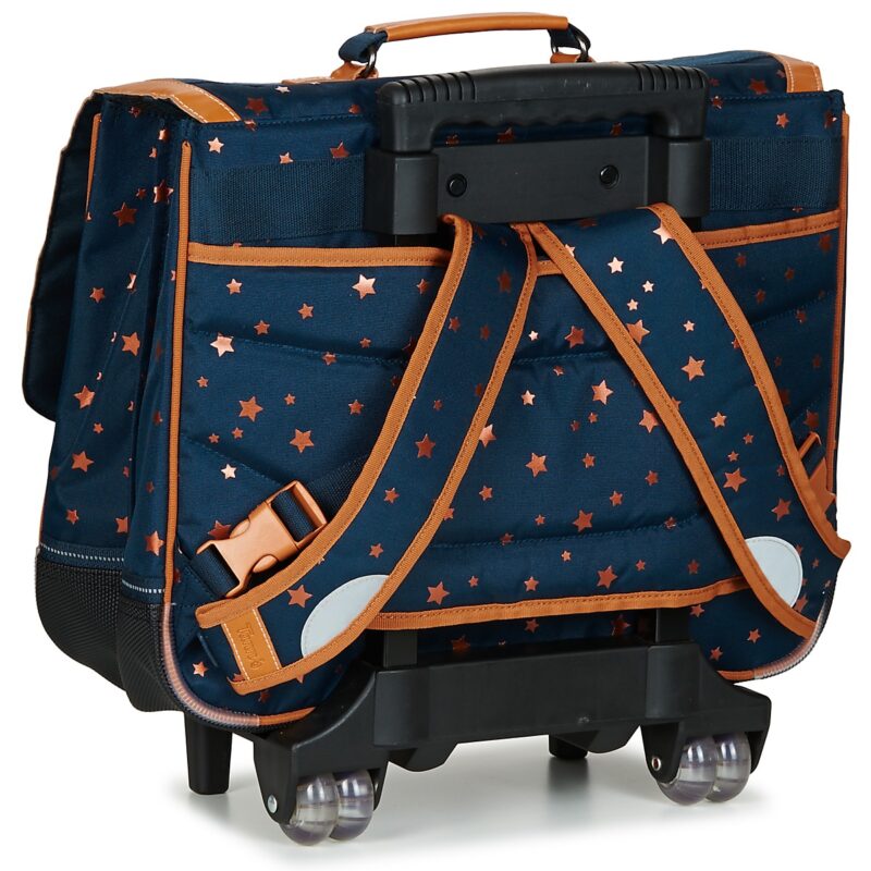 con rotelle Bambina Tann's ETOILE MARINE TROLLEY CARTABLE 41CM Blu Cartelle con rotelle Bambina - 2