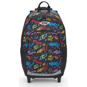 Cartella con rotelle ragazzo Rip Curl  WHEEL OZONE 30L BOY BTS  Nero Rip Curl 9360690641350