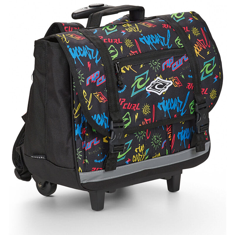 con rotelle Bambino Rip Curl WHEEL SATCHEL 17L BOY BTS Nero Cartelle con rotelle Bambino - 2