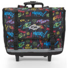con rotelle Bambino Rip Curl WHEEL SATCHEL 17L BOY BTS Nero Cartelle con rotelle Bambino - 1