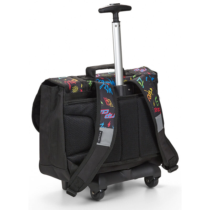 con rotelle Bambino Rip Curl WHEEL SATCHEL 17L BOY BTS Nero Cartelle con rotelle Bambino - 3