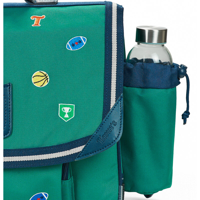 Tann's DAN CARTABLE 38 CM POCHE GOURDE Verde Cartella Bambino - 4