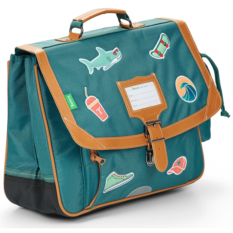 Tann's STAN CARTABLE 38CM POCHE GOURDE Verde Cartella Bambino - 2