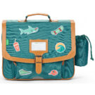 Tann's STAN CARTABLE 38CM POCHE GOURDE Verde Cartella Bambino - 1