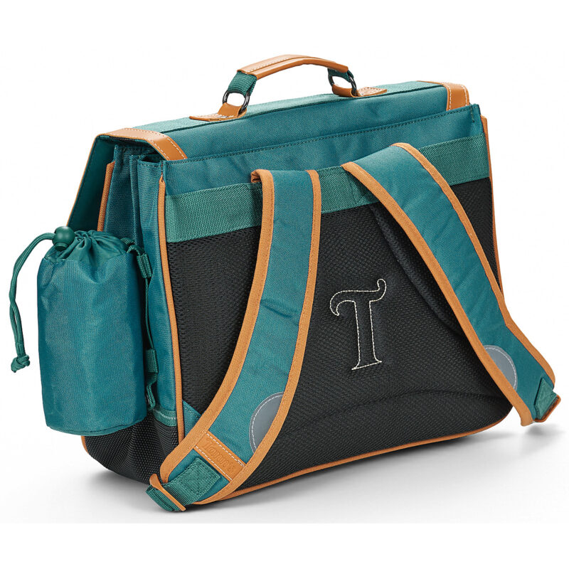 Tann's STAN CARTABLE 38CM POCHE GOURDE Verde Cartella Bambino - 3