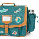 Tann's STAN CARTABLE 38CM POCHE GOURDE Verde Cartella Bambino - 4