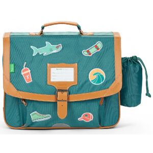 Cartella ragazzo Tann's  STAN CARTABLE 38CM POCHE GOURDE  Verde Tann's 3662498097374