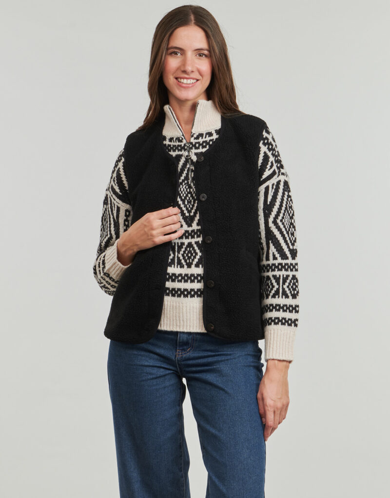 Gilet / Cardigan Only Gilet/cardigan noir pour femme ONLBABY - 2