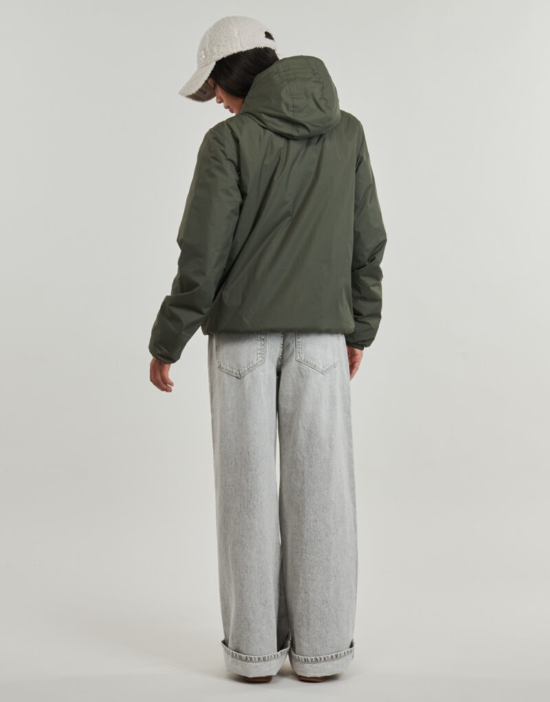 Giubbotto K-Way LE VRAI 4.0 CLAUDE WARM Kaki Giubbotti Donna - 4