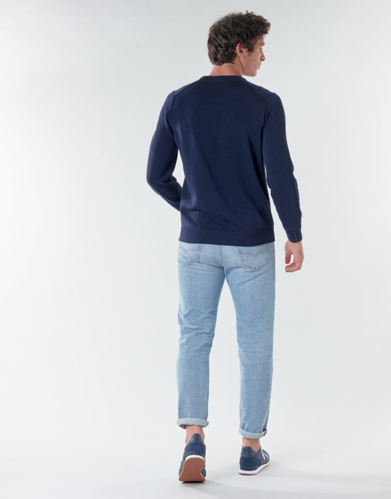 Maglione  Lacoste  AH1985  Blu -  Maglioni Uomo - 4