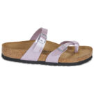 BIRKENSTOCK Mayari Birko-flor / Perla / Orchid / Regular Viola Ciabatte Donna - 2