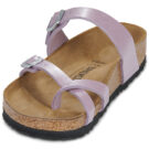 BIRKENSTOCK Mayari Birko-flor / Perla / Orchid / Regular Viola Ciabatte Donna - 3