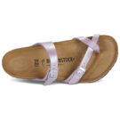 BIRKENSTOCK Mayari Birko-flor / Perla / Orchid / Regular Viola Ciabatte Donna - 6