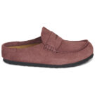 BIRKENSTOCK Naples Suede / Pepper / Stretto Bordeaux Zoccoli Donna - 2