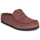 BIRKENSTOCK Naples Suede / Pepper / Stretto Bordeaux Zoccoli Donna - 1