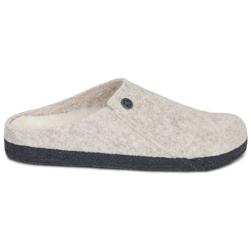 BIRKENSTOCK Amsterdam Standard / Felt / Eggshell / Stretto Beige Pantofole Donna - 2