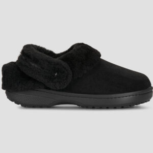 Pantofole uomo Crocs  Cls Unfurgettable Sueded Clog  Nero Crocs 198445290954