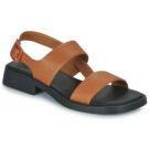 Camper Sandales plates pour femmes DANA Brown - Pointure 1