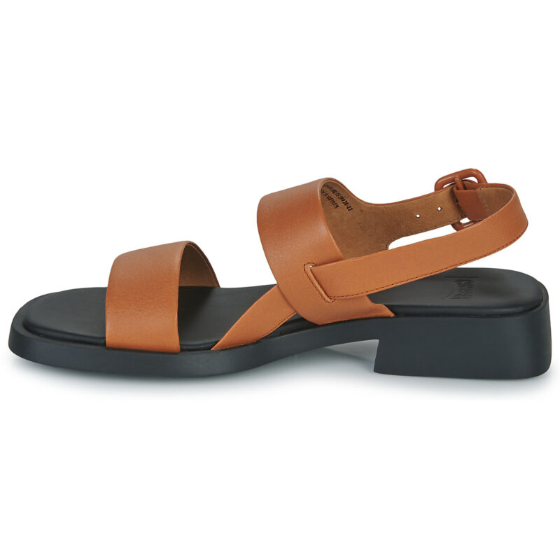 Camper Sandales plates pour femmes DANA Brown - Pointure 4