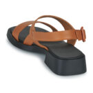Camper Sandales plates pour femmes DANA Brown - Pointure 5