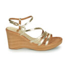 Unisa RABAL Oro - Sandali con zeppa Donna - 2
