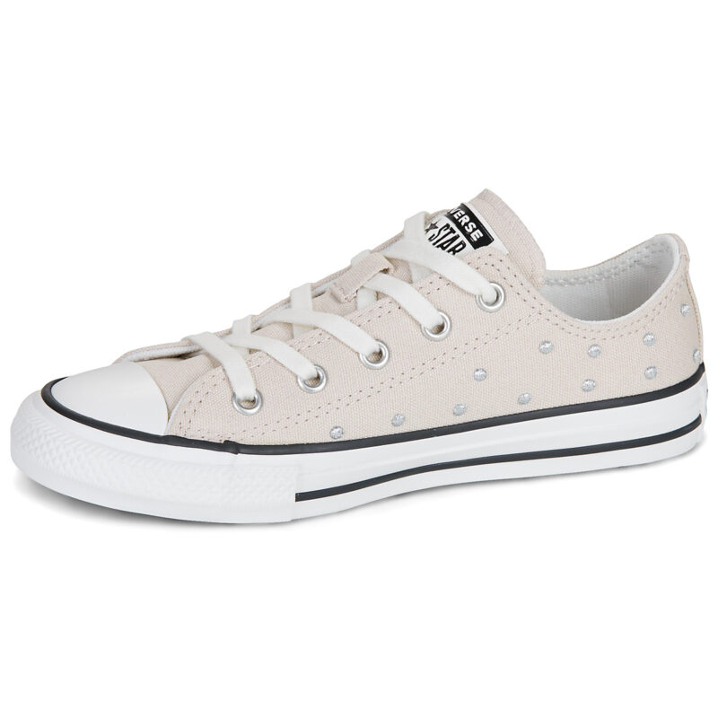 Converse Chuck Taylor All Star Beige - Sneakers Bambina - 4